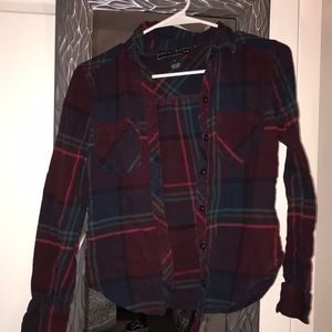 Plaid Button down